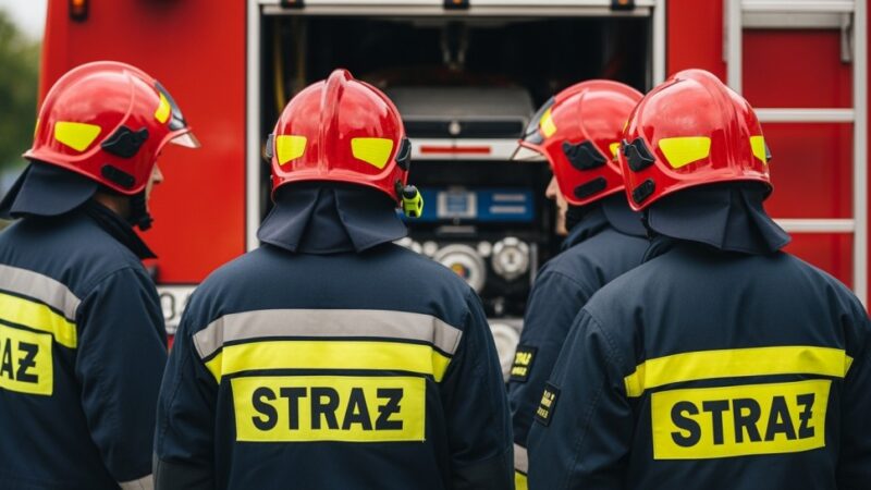 Strażacy z Konstancina-Jeziorny w akcji: 775 interwencji w 2025 roku