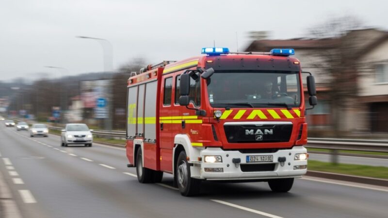 Pożary traw w gminie Konstancin-Jeziorna – strażacy w akcji