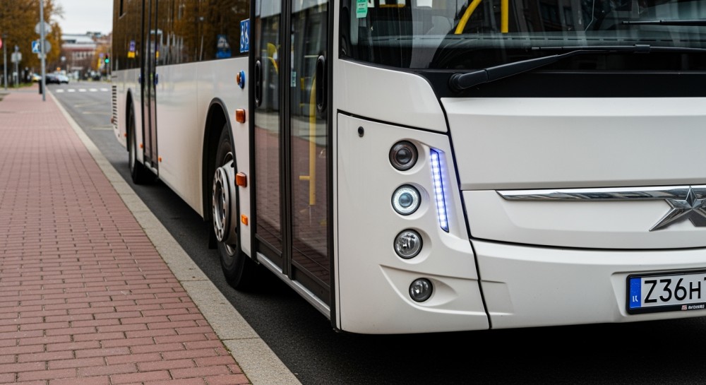 Nowoczesne wiaty przystankowe na drodze wojewódzkiej nr 721