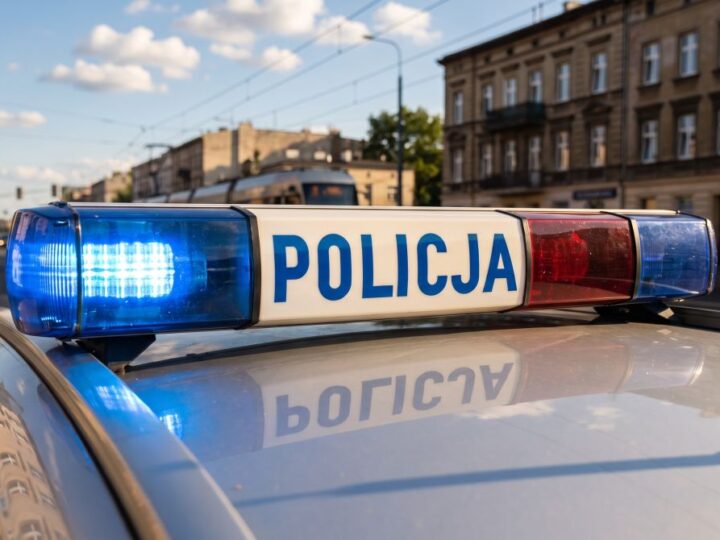 Mężczyzna zignorował czerwone światło i zapory na przejeździe kolejowym